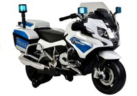 Motocicleta electrica pentru copii politisti BMW R1200RT CU ROTI MOI  Police - 1