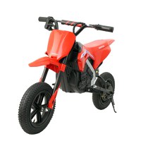 Motocicleta electrica pentru copil 5-10 ani, Honda CRF450 250W, 24V, roti gonflabile, rosie - 1