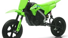 Motocicleta electrica pentru copil 5-10 ani, Honda CRF450 250W, 24V, roti gonflabile, verde