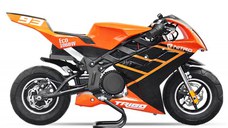 Motocicleta electrica Pocket Bike NITRO Eco TRIBO 1060W 36V  Orange