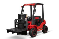 Motostivuitor electric pentru copii, Kinderauto Forklift, 90W, 12V, echipat STANDARD, rosu - 1