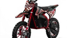 NITRO Eco Fossa, motocicleta electrica 1000W, 36V, cu limitator de viteza, rosie