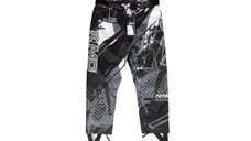 Pantaloni KIMO Kids BRO Motocross cu Protectii pentru Copii, Culoare Negru