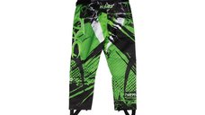 Pantaloni KIMO Kids BRO Motocross cu Protectii pentru Copii, Verde