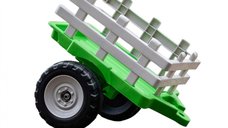 Remorca Verde Kinderauto pentru Traktor Farm