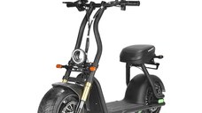 Scuter electric pentru adulti Solley Mini F1, 1000W putere, baterie Li-Ion 48V 13Ah, culoare neagra