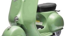 Scuter electric Piaggio VESPA 150 VL1T 110W 12V 7Ah, roti moi, scaun tapitat, culoare verde