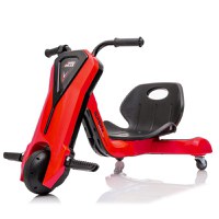 Tricicleta electrica pentru copii intre 4 si 7 ani, Kinderauto Slider 360 12V, culoare rosie - 1