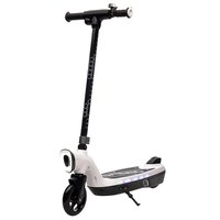 Trotineta electrica pentru copii Kinderauto BJKL168, 45W, 12V 7Ah, lumini ambientale, roti moi, alba - 1