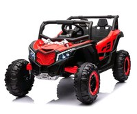 UTV electric Kinderauto Warrior 4x4, 120W, 12V, 7Ah, pentru copii 2-6 ani, echipare Premium, rosu - 1