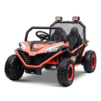 UTV electric pentru 2 copii Kinderauto Dune-Buggy 300W 24V, cu roti MOI, culoare Portocaliu - 1