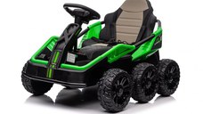 UTV electric pentru 2 copii Kinderauto MoonRider 6x6 180W 24V premium, verde