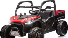 UTV electric pentru 2 copii Kinderauto Ranger 4x4 Sport 300W 24V premium, culoare rosie