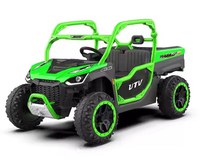 UTV electric pentru 2 copii Kinderauto Ranger 4x4 Sport 300W 24V premium, culoare verde - 1