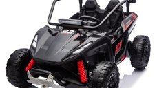 UTV electric pentru 2 copii, Kinderauto Vector Dune-Buggy, 300W, 24V, echipare premium, negru