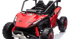 UTV electric pentru 2 copii, Kinderauto Vector Dune-Buggy, 300W, 24V, echipare premium, rosu