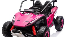 UTV electric pentru 2 copii, Kinderauto Vector Dune-Buggy, 300W, 24V, echipare premium, roz