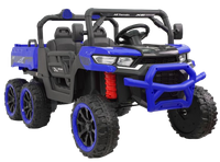 UTV electric pentru 2 copii Kinderauto X-Force 300W 24V premium, culoare albastru - 1