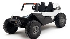 UTV electric pentru 4 copii, Kinderauto Buggy XXL , 500W 24V 14Ah, culoare alba