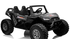 UTV electric pentru 4 copii, Kinderauto Buggy XXL , 500W 24V 14Ah, culoare neagra
