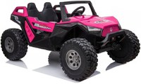 UTV electric pentru 4 copii, Kinderauto Buggy XXL , 500W 24V 14Ah, culoare roz - 1
