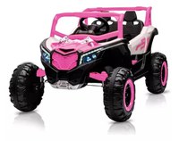 UTV electric pentru copii, Kinderauto Warrior, 4x4, 120W, 12V 7Ah, echipare Premium, culoare roz - 1