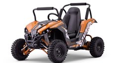 UTV electric pentru copii NITRO GoKid Savana 1200W 48V cu diferential, culoare portocalie