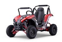 UTV electric pentru copii NITRO GoKid Savana 1200W 48V cu diferential, culoare rosie - 1
