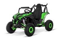 UTV electric pentru copii NITRO GoKid Savana 1200W 48V  Verde - 1