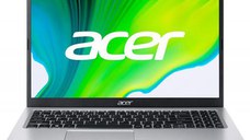 Laptop Acer Aspire 3 A315-35 (Procesor Intel® Celeron® N4500 (4M Cache, up to 2.80 GHz), 15.6inch FHD, 8GB, 512GB SSD, Intel UHD Graphics, Argintiu)