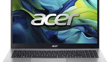Laptop Acer Aspire Go 15 AG15-42P (Procesor AMD Ryzen™ 5 5625U (16M Cache, up to 4.30 GHz) 15.6inch FHD, 16GB, 512GB SSD, AMD Radeon Graphics, Argintiu)