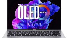 Laptop Acer Swift Go 14 SFG14-72 (Procesor Intel® Core™ Ultra 5 125H (18M Cache, up to 4.50 GHz) 14inch WQXGA+, 16GB, 512GB SSD, Intel Arc Graphics, Windows 11 Home, Argintiu)