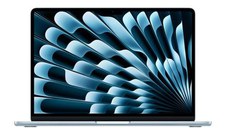 Laptop Apple MacBook Air 13, Procesor Apple M4 chip (10-core CPU, 10-core GPU), 13.6inch WQXGA, 24GB, 512GB, layout INT, Manual RO, Mac OS (Albastru deschis)