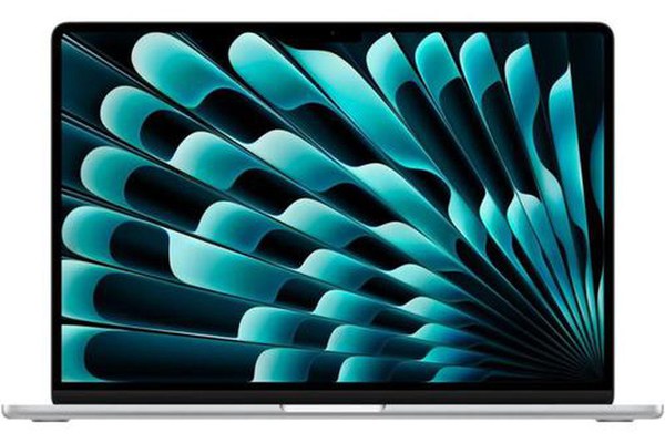 Laptop Apple MacBook Air 15 (Procesor Apple M4 (10-core CPU), 15.3inch Liquid Retina, 16GB, 256GB SSD, Apple M4 10-core GPU, Mac OS, Layout INT, Argintiu)