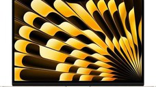 Laptop Apple MacBook Air 15 (Procesor Apple M4 (10-core CPU), 15.3inch Liquid Retina, 24GB, 512GB SSD, Apple M4 10-core GPU, Mac OS, Layout INT, Auriu)