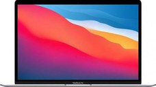 Laptop Apple MacBook Air (Procesor Apple M1 (12M Cache, up to 3.20 GHz), 13.3inch, Retina, 8GB, 256GB SSD, Integrated M1 Graphics, Mac OS Big Sur, Layout INT, Argintiu)