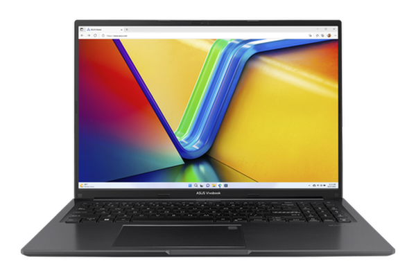 Laptop ASUS Vivobook 16 M1605YA (Procesor AMD Ryzen™ 5 7430U (16M cache, up to 4.3 GHz), 16inch WUXGA, 16GB, 512GB SSD, AMD Radeon Graphics, Negru)