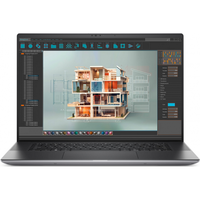 Laptop Dell Precision 5690 (Procesor Intel® Core™ Ultra 7 165H (24M Cache, up to 5.0 GHz), 16inch FHD+, 32GB DDR5, 1TB SSD, NVIDIA GeForce RTX 1000 Ada @6GB, Win 11 Pro, Gri) - 1