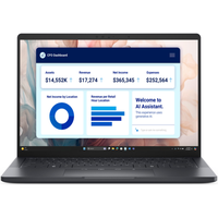 Laptop Dell Pro 13 Premium PA13250 (Procesor Intel® Core™ Ultra 7 268V (12M Cache, up to 5.00 GHz), 13.3inch QHD+ Touch, 32GB LPDDR5X, 512GB SSD, Intel Arc 140V Graphics, Windows 11 Pro, Negru/Gri) - 1