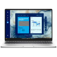 Laptop Dell Pro 16 PC16250 (Procesor Intel® Core™ Ultra 7 255U (12M Cache, up to 5.20 GHz), 16inch FHD+, 32GB DDR5, 1TB SSD, Intel Graphics, Windows 11 Pro, Argintiu) - 1