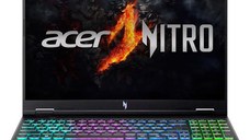 Laptop Gaming Acer Nitro 16 AN16 (Procesor Intel Core i5-14450HX (20M Cache, up to 4.80 GHz), 16inch WUXGA 180Hz, 16GB, 512GB SSD, nVidia GeForce RTX 4050 @6GB, Negru)