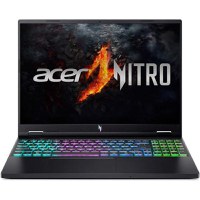 Laptop Gaming Acer Nitro 16 AN16 (Procesor Intel Core i5-14450HX (20M Cache, up to 4.80 GHz), 16inch WUXGA 180Hz, 16GB, 512GB SSD, nVidia GeForce RTX 4050 @6GB, Negru) - 1