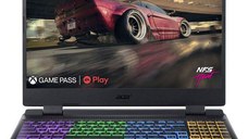 Laptop Gaming Acer Nitro 5 AN515-58 (Procesor Intel® Core™ i5-12450H (12M Cache, up to 4.40 GHz) 15.6inch FHD, 16GB DDR5, 512GB SSD, nVidia GeForce RTX 3050 @4GB, Negru)
