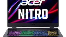 Laptop Gaming Acer Nitro 5 AN517-55 (Procesor Intel® Core™ i7-12650H (12M Cache, up to 4.40 GHz) 17.3inch FHD, 16GB DDR5, 512GB SSD, nVidia GeForce RTX 4050 @6GB, Negru)