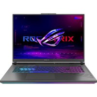 Laptop Gaming ASUS ROG Strix SCAR G814JU (Procesor Intel® Core™ i7-13650HX (24M Cache, up to 4.90 GHz), 18inch FHD+ 165Hz, 16GB DDR5, 1TB SSD, NVIDIA GeForce RTX 4050 @6GB, DLSS 3.0, Win 11 Home, Negru/Gri) - 1
