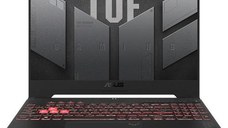 Laptop Gaming ASUS TUF A15 (2023) FA507NVR (Procesor AMD Ryzen™ 7 7435HS (16M Cache, up to 4.50 GHz), 15.6inch Full HD IPS 144Hz, 16GB, 512GB SSD, NVIDIA GeForce RTX 4060 @8GB, No OS, Negru/Gri)