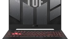 Laptop Gaming ASUS TUF A15  FA507NVR (Procesor AMD Ryzen™ 7 7435HS (16M Cache, up to 4.50 GHz), 15.6inch Full HD IPS 144Hz, 16GB, 1TB SSD, NVIDIA GeForce RTX 4060 @8GB, No OS, Negru/Gri)
