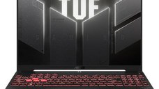 Laptop Gaming ASUS TUF A16 FA607PV (Procesor AMD Ryzen™ 9 7845HX (64M Cache, up to 5.2 GHz), 16inch FHD+ 165Hz, 16GB, 512GB SSD, GeForce RTX 4060 @8GB, Negru/Gri)