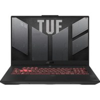 Laptop Gaming ASUS TUF A17 FA707NUG (Procesor AMD Ryzen™ 7 7445HS (16M Cache, up to 4.7 GHz), 17.3inch FHD 144Hz, 16GB, 512GB SSD, nVidia GeForce RTX 4050 @6GB, Negru/Gri) - 1