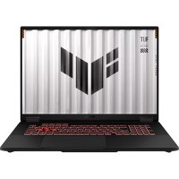 Laptop Gaming ASUS TUF A18 FA808UH (Procesor AMD Ryzen™ 7 260 (16M Cache, up to 5.1 GHz), 16inch FHD+ 144Hz, 16GB DDR5, 512GB SSD, NVIDIA GeForce RTX 5050 @8GB, DLSS 3.0, Negru/Gri) - 1